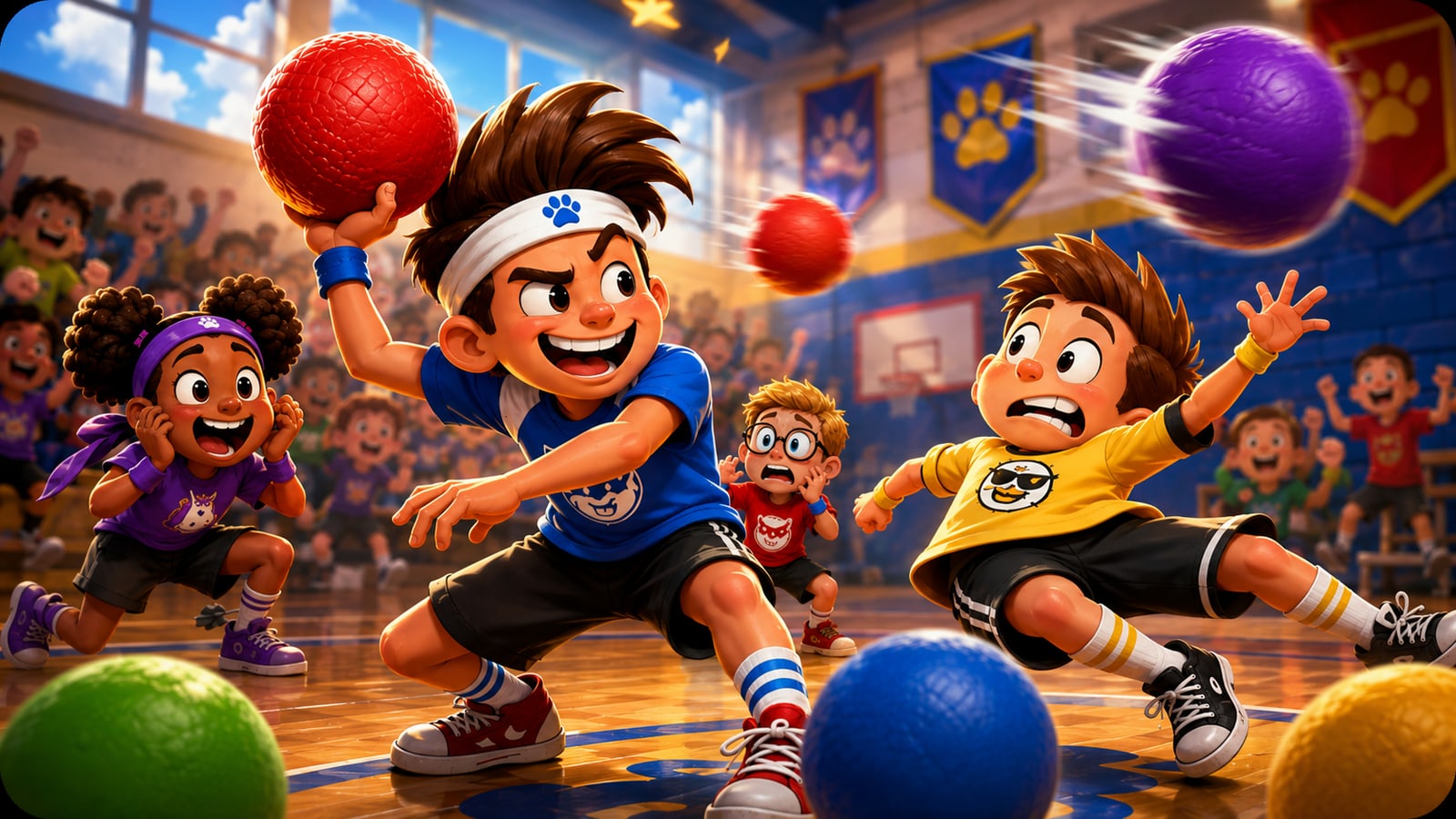 Junior Dodgeball Championships launches on Itch.io