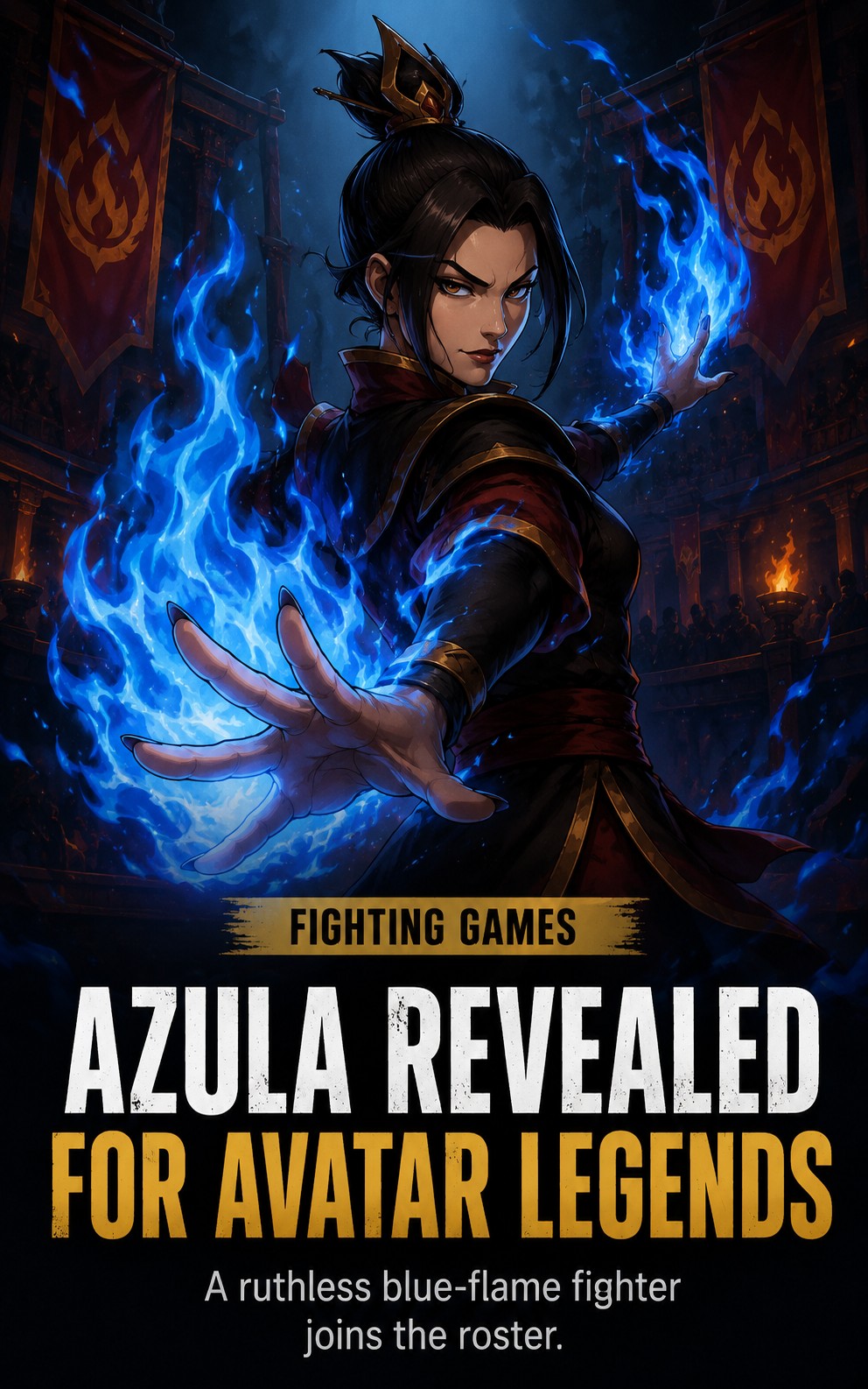 Azula revealed for Avatar Legends: The Fighting Game