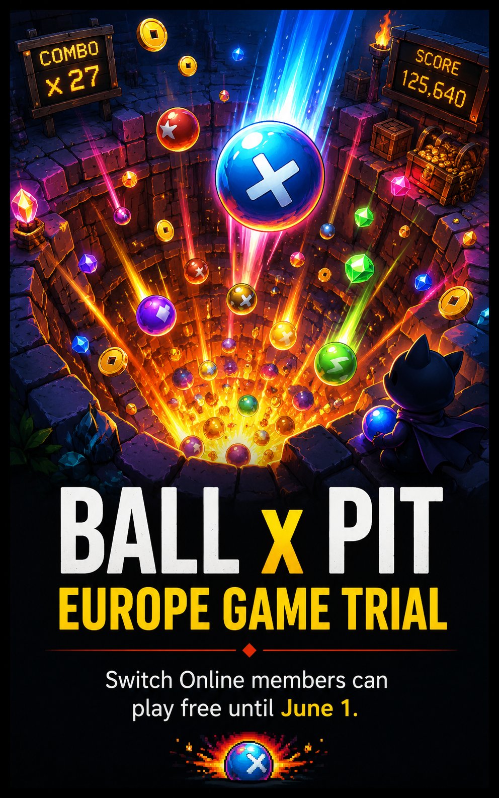 Ball x Pit becomes Europe’s next Nintendo Switch Online Game Trial