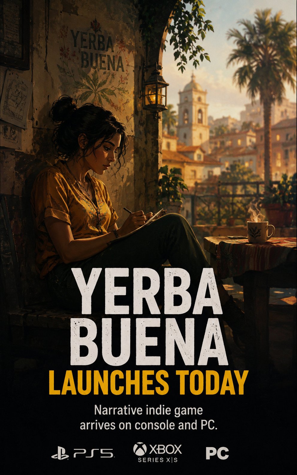 Yerba Buena launches today across PS5, Xbox Series and PC