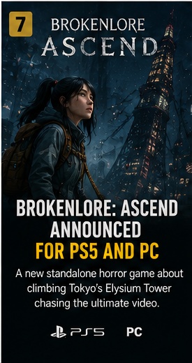 BrokenLore: Ascend announced for PS5 and PC
