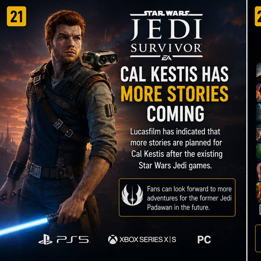Star Wars Jedi’s Cal Kestis has more stories coming
