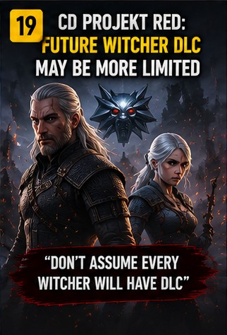 CD Projekt Red says future Witcher DLC may be more limited