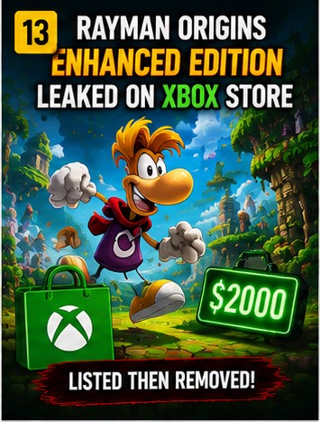 Rayman Origins Enhanced Edition briefly appears on Xbox Store