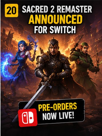 Sacred 2 Remaster announced for Nintendo Switch