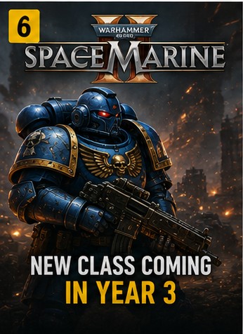 Space Marine 2 is adding a new class in Year 3