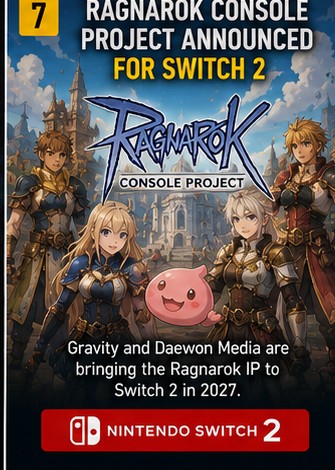 Ragnarok Console Project announced for Switch 2