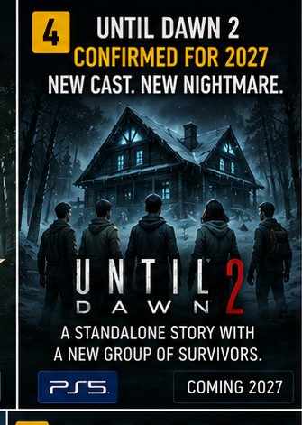 Until Dawn 2 is coming in 2027 with a new cast