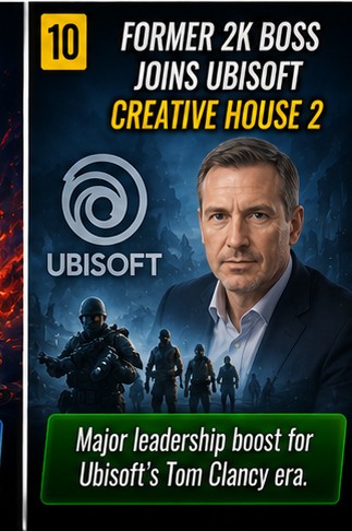 Former 2K Games president joins Ubisoft Creative House 2