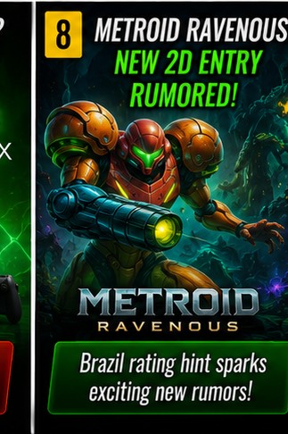 Metroid Ravenous might be a new side-scrolling Metroid entry