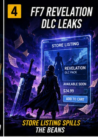 Final Fantasy 7 Revelation DLC leaks via Epic Games Store listing