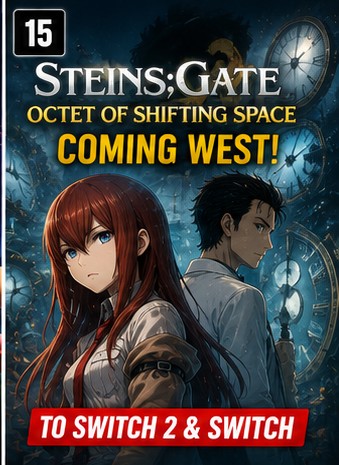 Steins;Gate Octet of Shifting Space coming west to Switch 2 and Switch