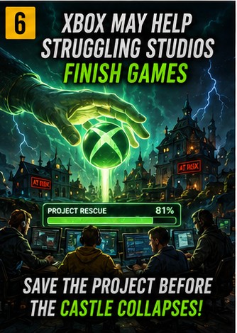 Xbox could help at-risk studios complete their games, report claims