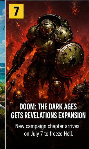Doom: The Dark Ages Gets Ready To Freeze Hell With Revelations Expansion