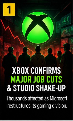 Xbox Confirms Major Job Cuts And Studio Shake-Up