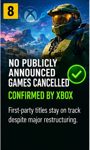 Xbox Says Publicly Announced First-Party Games Are Not Being Cancelled