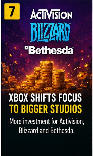 Xbox Shifts Investment Toward Activision, Bethesda And Blizzard