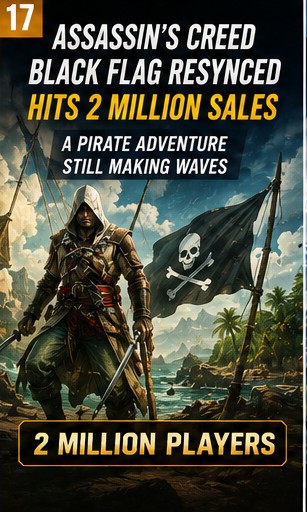 Assassin's Creed Black Flag Resynced Reportedly Passes Two Million Sales