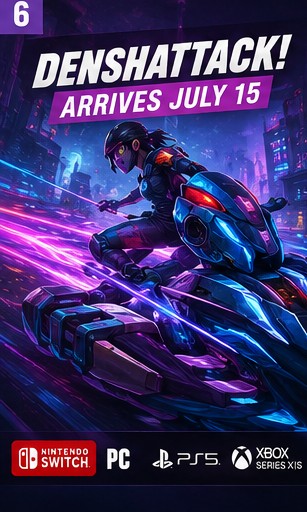 Denshattack! Leads July 15 Multiplatform Arrivals