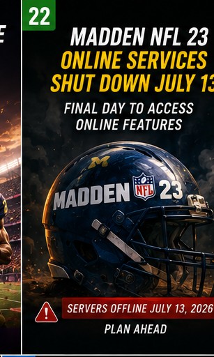 Madden NFL 23 Online Services Reach Final Day