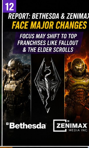 Reports Suggest Bethesda and ZeniMax Face Significant Changes