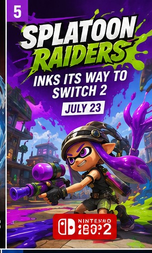 Splatoon Raiders Targets Nintendo Switch 2 Later This Month