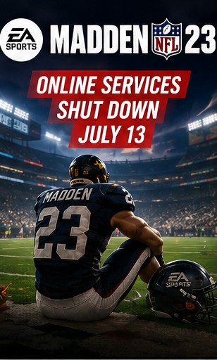 Madden NFL 23 Online Services Shut Down Today