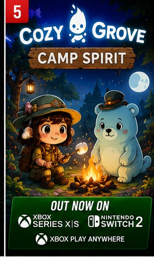 Cozy Grove: Camp Spirit Reaches Xbox and Nintendo Consoles