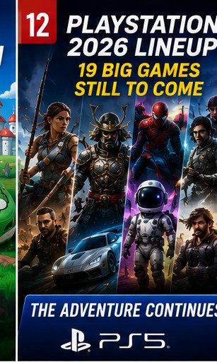 PlayStation Highlights 19 Major PS5 Games Still Coming in 2026