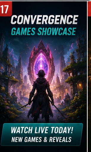 Convergence Games Showcase Begins Today