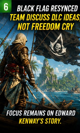 Black Flag Resynced Developers Discuss DLC Ideas but Do Not Confirm Freedom Cry
