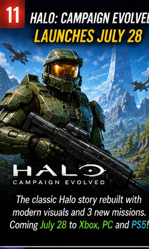 Halo: Campaign Evolved Approaches July 28 Release