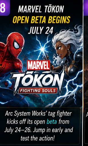 Marvel Tōkon Open Beta Begins July 24