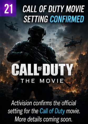 Call of Duty Movie Setting Has Been Chosen