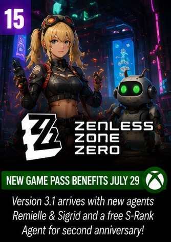Zenless Zone Zero Offers New Game Pass Benefits on July 29