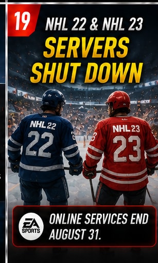 NHL 23 Online Servers Also Close Today