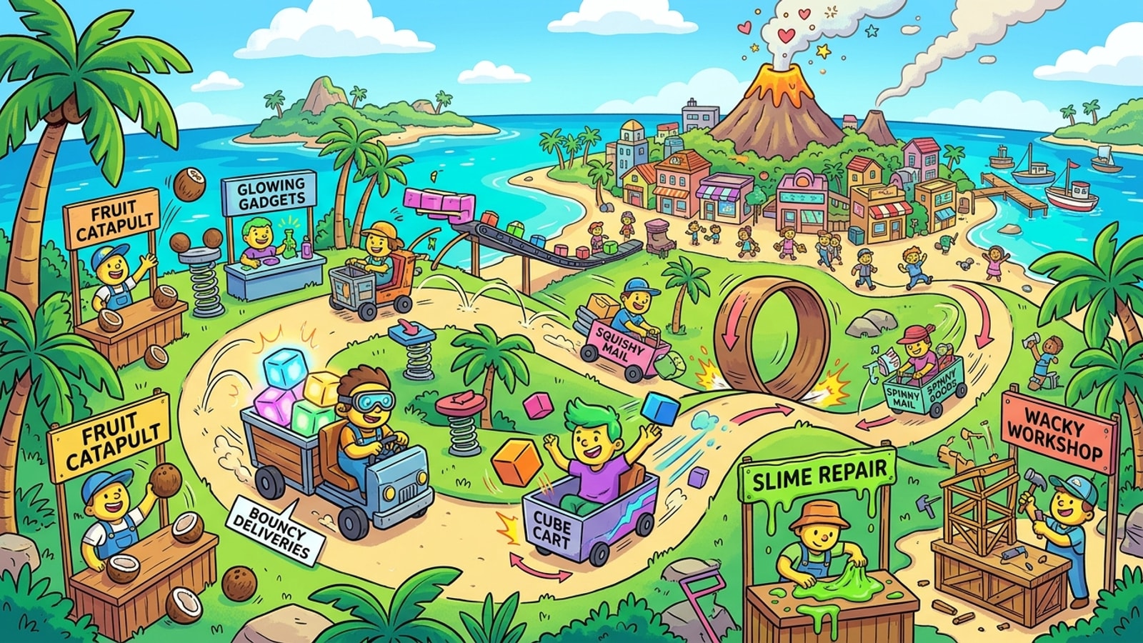 Wobbly Life Becomes a PlayStation Plus Monthly Game