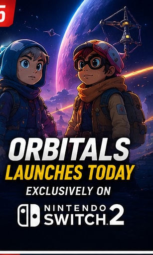 Orbitals Launches Exclusively on Nintendo Switch 2