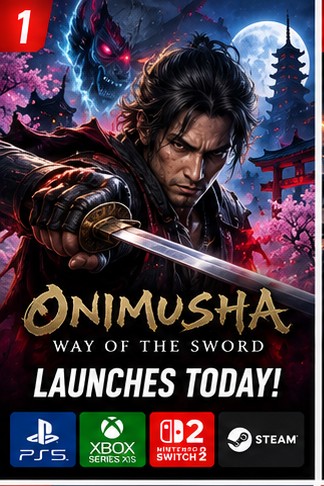 Onimusha: Way of the Sword Launches Worldwide Today