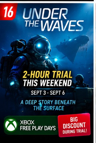 Under The Waves Gets a Two-Hour Xbox Trial and Deep Discount