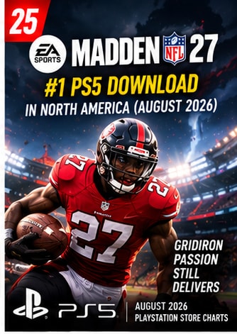 Madden NFL 27 Was PlayStation Store's Biggest August PS5 Download in North America