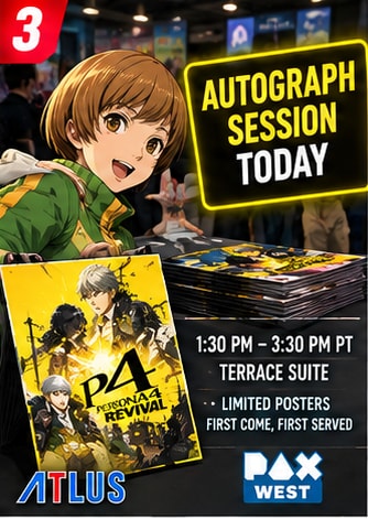 Persona 4 Revival Development Team Holds PAX West Autograph Session