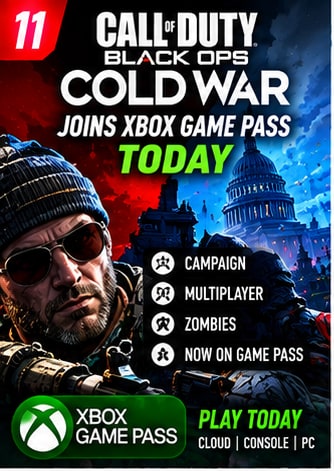 Call of Duty: Black Ops Cold War Joins Xbox Game Pass Today