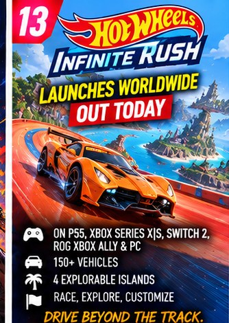Hot Wheels Infinite Rush Launches Worldwide
