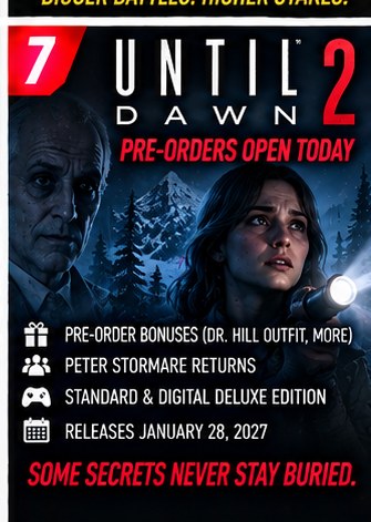 Until Dawn 2 Pre-Orders Open Today