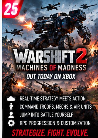 Warshift 2: Machines of Madness Comes to Xbox
