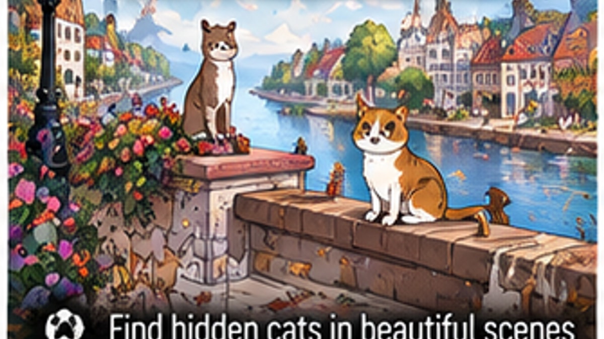 100 Romantic Hidden Cat Launches on Nintendo Switch