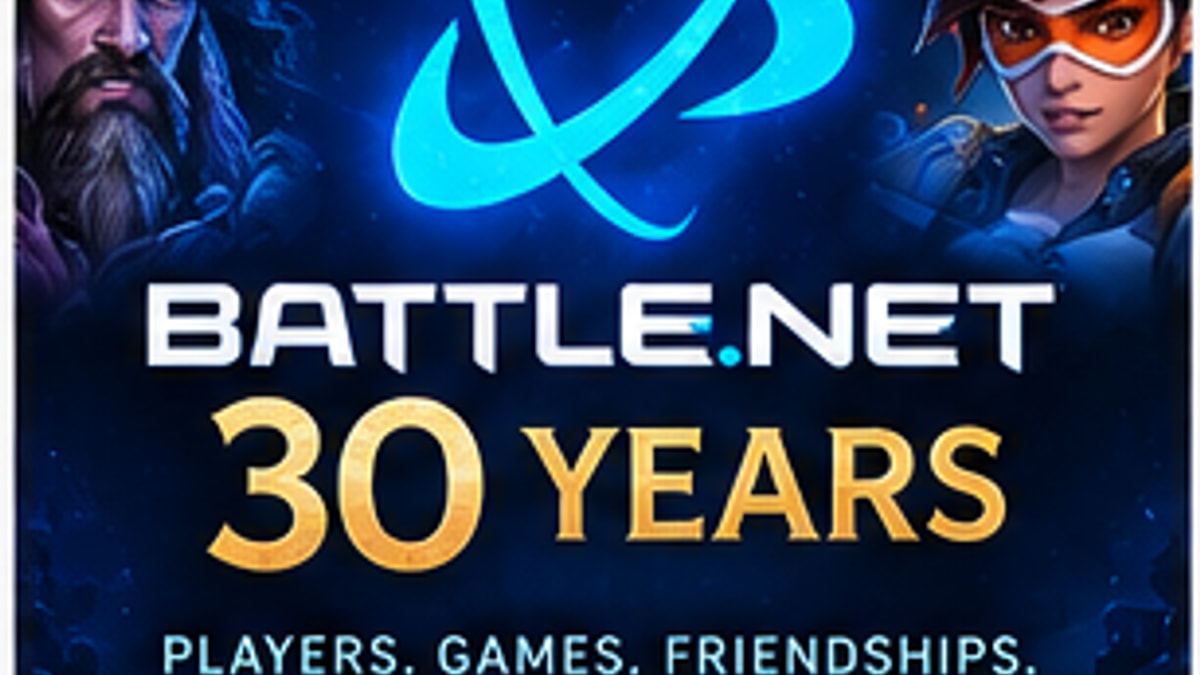 Blizzard Celebrates 30 Years of Battle.net Today — original editorial gaming news illustration