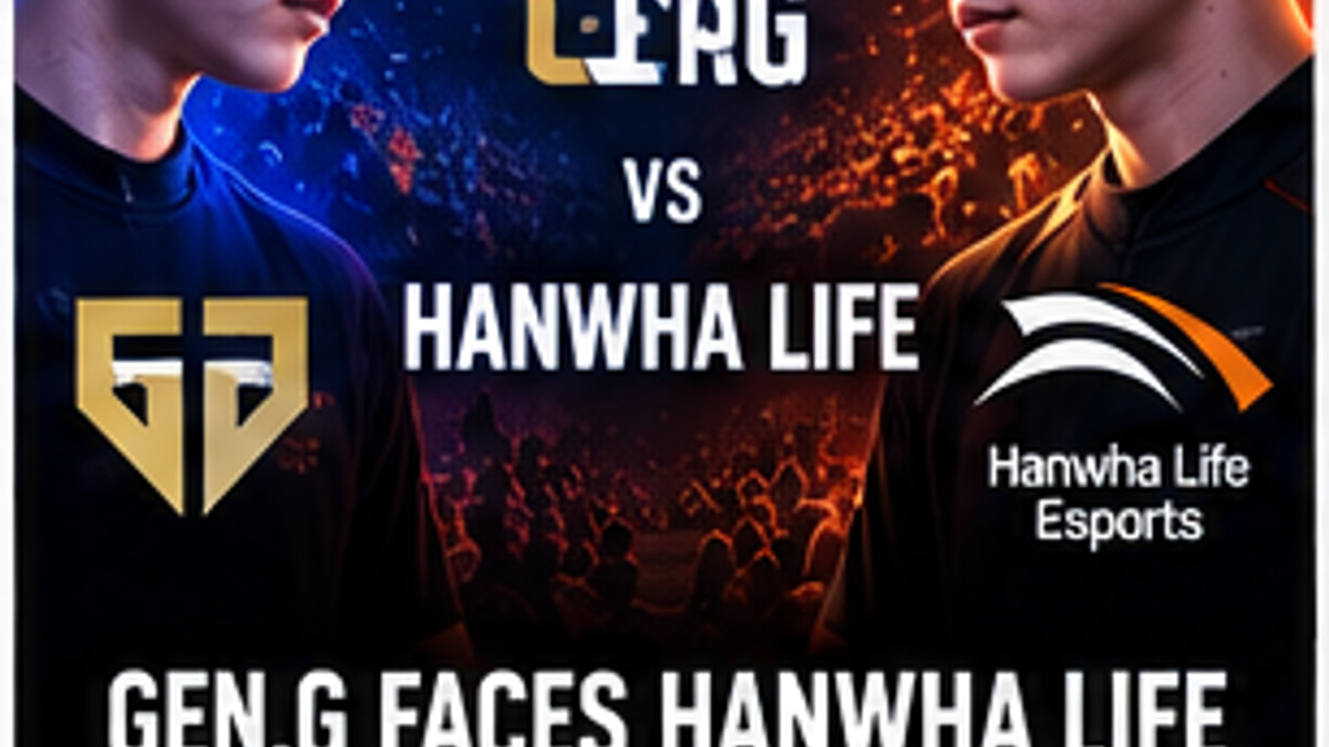 Gen.G Faces Hanwha Life Esports in LCK Grand Final Today — original editorial gaming news illustration