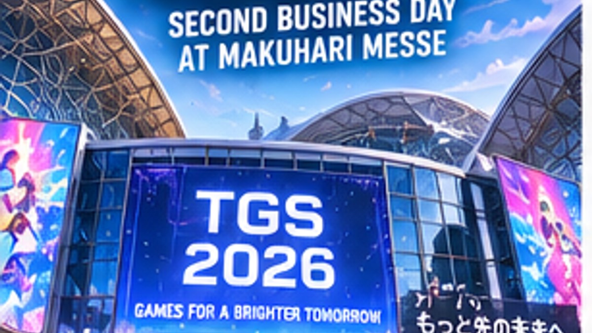 Tokyo Game Show 2026 Continues With Its Second Business Day — original editorial gaming news illustration